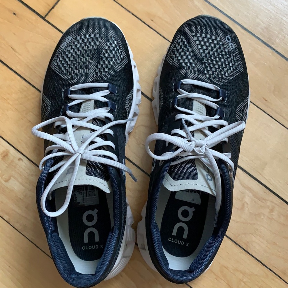 On cloud x running shoes